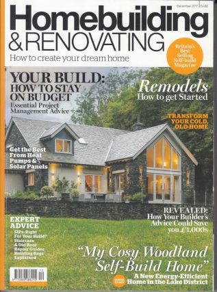 Home Building and Renovating Magazine Cover