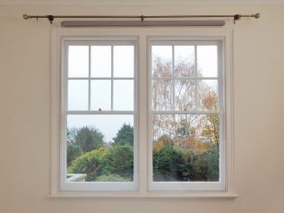 Window with WindowSkins - Magnetic Secondary Glazing Installed