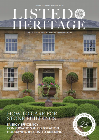 Listed Heritage Magazine Cover