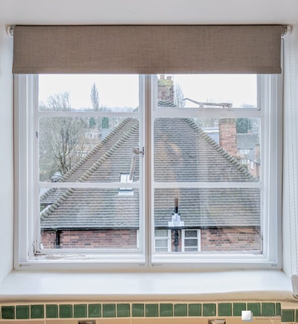 Crittal WindowSkin secondary glazing with bespoke subframe and split panel construct