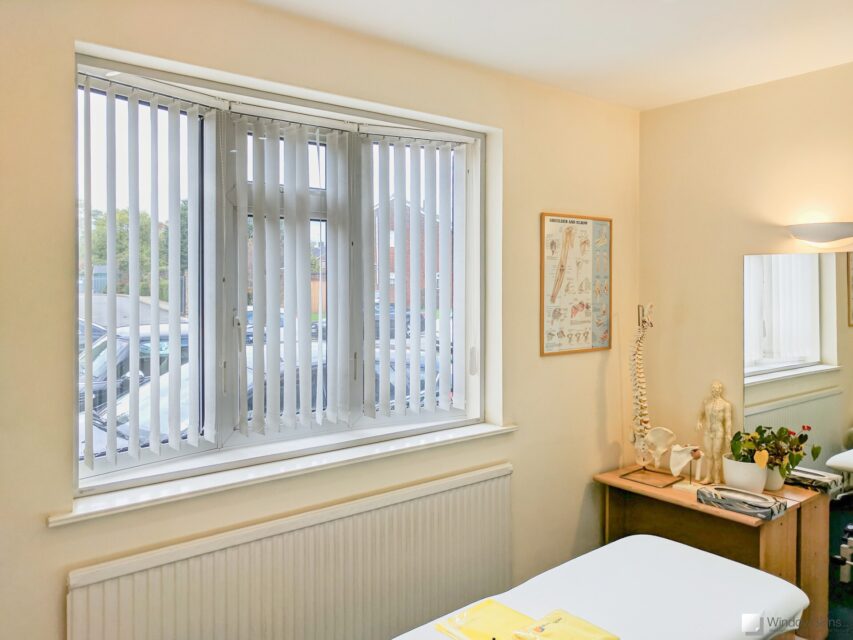Doctors Surgery with WindowSkins installed to uPVC windows to reduce outside noise