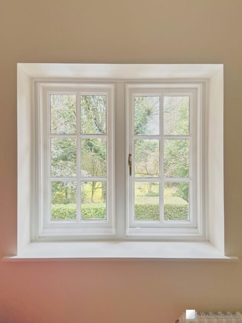 IMG_1366 (QHD) Pair of timber casement windows, each fitted with WindowSkins magnetic secondary glazing